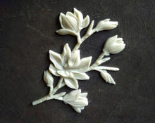 Load image into Gallery viewer, Flower resin applique Flower mouldings Furniture DIY makeover embellishments
