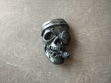 Load image into Gallery viewer, Pirate Skull Silicone Mold: Resin, Concrete, Aquarium Decor
