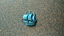 Load image into Gallery viewer, Frigate Silicone Mold: Boat Applique for Furniture, Clay & Resin Crafts