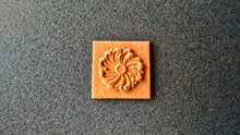 Load image into Gallery viewer, Tile Silicone Mold with volumetric Whirlpool element, Vintage Style tiles, Concrete & Resin