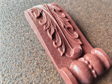 Load image into Gallery viewer, Furniture resin acanthus style bracket 1pcs | Furniture decorative bracket overlays | carved embellishments | makeover supplies