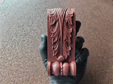 Load image into Gallery viewer, Furniture resin acanthus style bracket 1pcs | Furniture decorative bracket overlays | carved embellishments | makeover supplies