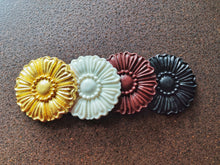 Load image into Gallery viewer, Furniture Rosette Silicone Mold: Wood Carving Embellishment, 9.7cm