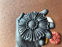 Load image into Gallery viewer, Furniture Rosette Silicone Mold: Wood Carving Embellishment, 9.7cm