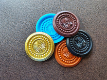 Load image into Gallery viewer, Furniture Rosette Silicone Mold: Wood Carving Embellishment, 9.7cm