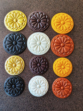 Load image into Gallery viewer, Wood Texture Rosette Silicone Mold: Furniture Carvings, Clay & Resin