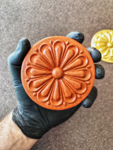 Load image into Gallery viewer, Wood Texture Rosette Silicone Mold: Furniture Carvings, Clay & Resin