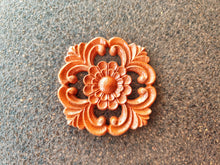 Load image into Gallery viewer, Furniture Rosette silicone Mold, 9.8 cm, for Furniture Carvings and Embellishments