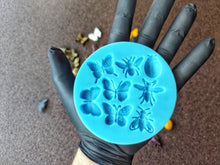 Load image into Gallery viewer, Flying Insect Silicone Mold: Bee, Butterfly, Ladybug, Fly