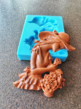 Load image into Gallery viewer, Vintage French Lady Silicone Mold: Resin, Clay, Jesmonite