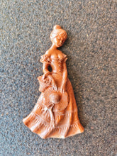 Load image into Gallery viewer, French Girl Silicone Mold: Vintage Elegant Figurine (14.7x8.5x1.5cm)