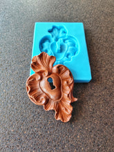 Load image into Gallery viewer, Vintage Key Lock Silicone Mold: Furniture Applique DIY Overlay (13x8.7cm)