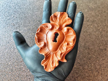 Load image into Gallery viewer, Vintage Key Lock Silicone Mold: Furniture Applique DIY Overlay (13x8.7cm)