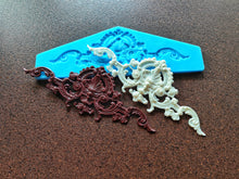 Load image into Gallery viewer, Silicone Mold Vintage Furniture Pediment 26.5 cm : Ornate Applique, Resin Clay