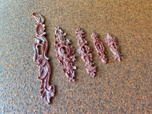 Load image into Gallery viewer, Vintage Keyhole Appliques Silicone Mold: Furniture ornaments Casting