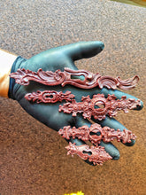 Load image into Gallery viewer, Vintage Keyhole Appliques Silicone Mold: Furniture ornaments Casting