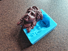 Load image into Gallery viewer, Methuselah Head Silicone Mold: Historical Crafting Pattern (8.1x6x2.8cm)