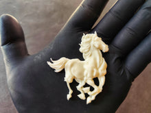 Load image into Gallery viewer, Running Horse Applique: Miniature Furniture Overlay (6.4 cm)
