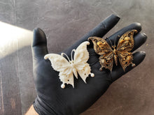 Load image into Gallery viewer, Butterfly resin Applique, volumetric overlays for furniture and hand decoration 1 pcs