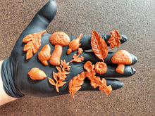 Load image into Gallery viewer, Capercaillie Bird & Forest Plants Silicone Mold: Resin, Clay, Food-Grade
