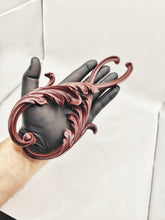 Load image into Gallery viewer, Furniture elegant scrolls Silicone mold, furniture carvings, 24.7cm long, mould for furniture embellishments