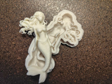 Load image into Gallery viewer, Silicone Mold for mermaid castings: fondant / chocolate / Clay / resin / plaster (12x5.5 cm)