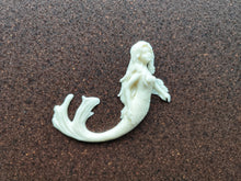 Load image into Gallery viewer, Resin Mermaid Applique, Furniture Decor, Sea Theme (1pcs)