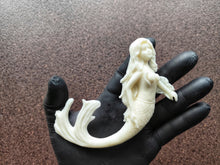 Load image into Gallery viewer, Resin Mermaid Applique, Furniture Decor, Sea Theme (1pcs)