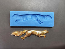 Load image into Gallery viewer, Fox Silicone Mold: Fox Applique, Polymer Clay, Furniture Onlay, resin DIY castings