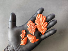 Load image into Gallery viewer, Oak Leafs and Acorns Silicone Mold, Resin/Chocolate/Fondant/Clay Castings
