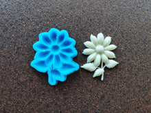Load image into Gallery viewer, Silicone mold for flower castings, fondant, chocolate, clay, resin, plaster, soap