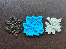 Load image into Gallery viewer, Silicone mold for Roses Bush castings, mould for fondant, chocolate, clay, resin, plaster, soap