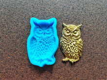 Load image into Gallery viewer, Silicone Owl Mold, Owl DIY castings, Clay Resin Chocolate Crafts