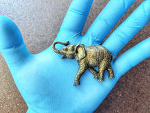 Load image into Gallery viewer, Silicone mold for casting a baby elephant 7x5cm, mold for chocolate, fondant, clay, resin, soap