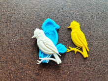 Load image into Gallery viewer, Woodpecker on a branch silicone mold, mold for DIY crafts