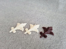 Load image into Gallery viewer, Silicone Fleur de Lis Mold, Vintage Heraldic Applique Casting Tool
