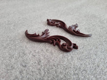 Load image into Gallery viewer, Silicone Mold of Leaf Scrolls, Furniture Appliques, Clay/resin/fondant/chocolate mold