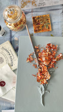 Load image into Gallery viewer, Italian Imitation Copper Leaf Sheets 25pcs 14x14cm (5 1/2″ by 5 1/2″), gilding leaf loose sheets, decoration with gilding, Metallic sheets