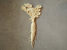 Load image into Gallery viewer, Carrot, Vegetable resin overlay (20cm) , furniture appliques, carrot molding, vegetables appliques, vegetables resin moldings