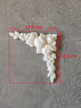 Load image into Gallery viewer, Berry Corners Silicone Mould // Shabby Chic Berry appliques