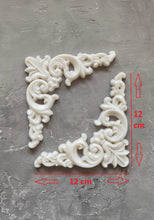 Load image into Gallery viewer, Resin Corners For furniture upcycling or Home art projects (2psc)