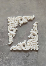 Load image into Gallery viewer, Resin Corners For furniture upcycling or Home art projects (2psc)