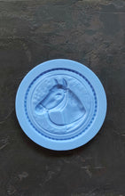 Load image into Gallery viewer, Horse Medallion Large Silicone mould