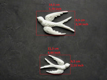 Load image into Gallery viewer, Birds Applique Set 2 swallows