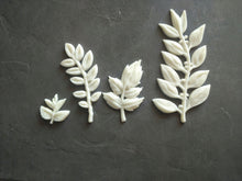 Load image into Gallery viewer, Leafs Set (4pcs) Decorative resin appliques
