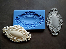 Load image into Gallery viewer, Silicone Mold for Central ornate Decor upcycled furniture Furniture Appliques polymer clay mold concrete molds