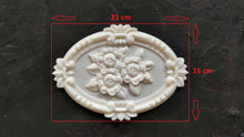 Load image into Gallery viewer, Silicone Mold Flower Bouquet / Applique Mold / Silicone Mold / Furniture Decoration / Mold / Long Mold /Flower Mold / Silicone Rubber