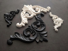 Load image into Gallery viewer, Silicone Mold Furniture corners, mold for resin, molds for clay, furniture mouldings, mould for corners