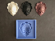 Load image into Gallery viewer, Silicone Mold Tile Shell , Shell applique , tile mould , shell moulding , molding tile ,Italian Shell , Silicone shell mold