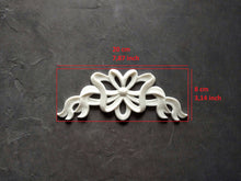 Load image into Gallery viewer, Silicone Mold Bow, Furniture embellishment, furniture appliques, furniture upcycling, vintage makeover, bow overlays